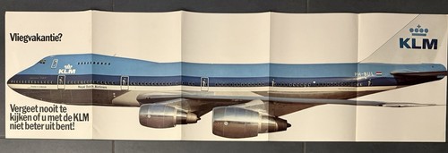 Poster brochure hostess - hostess, klm