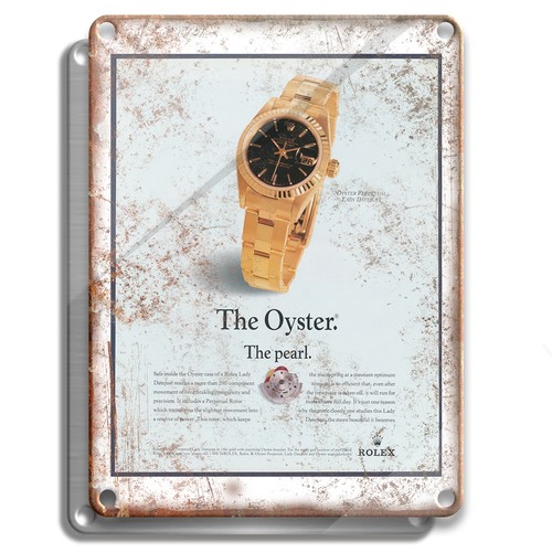 Insegna metallo orologio - metallo,