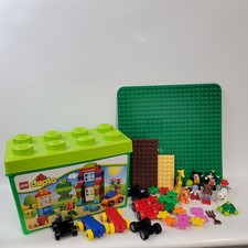 Lotto misto 2,7 KG LEGO Duplo blocchi costruzioni figure animali accessori conservazione