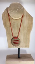 RED, Collana In Argilla Etrusca, Pezzo Unico.