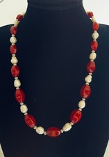 Collana girocollo perle di