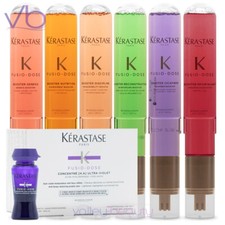 KERASTASE Fusio Dose Trattamento [H.A] Ultravioletto Concentro + Booster, Set Completo
