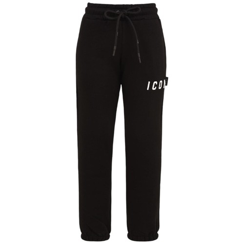 Icon pantalone tuta nero con - icon,
