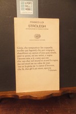 STROLEGH FRANCO LOI EINAUDI POESIA 1975 - F. FORTINI INTRODUZIONE DI