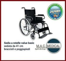 Sedia a rotelle value basic