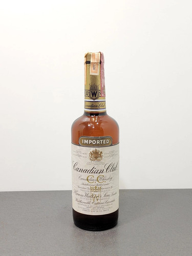 Whisky canadian club 1971 - canadian,