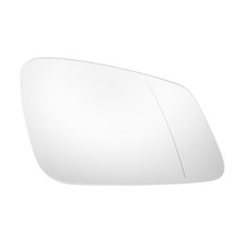 White Rearview Mirror Glass