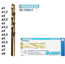 PUNTA HSS Al COBALTO KRINO 8%
