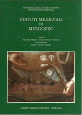 Statuti medievali mergozzo - statuti, di