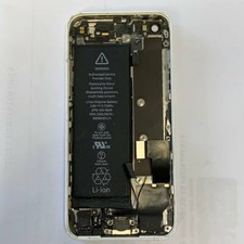 Originale Apple Scocca Back Cover iPhone 5C Bianca Con Tasti e Batteria