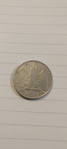 Moneta lira 1940 - moneta, 1