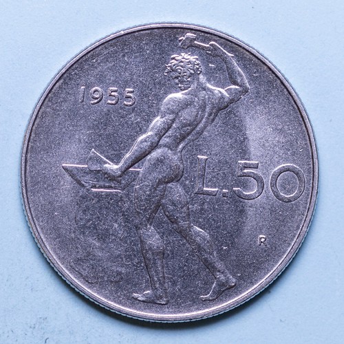 Repubblica italiana lire - repubblica, 50