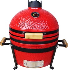 Kamado grill barbecue - barbecue, in