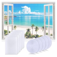 5Pezzi Zanzariera per Finestre