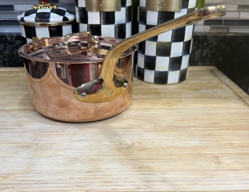 Mauviel 250b copper saucepan - m'250b,