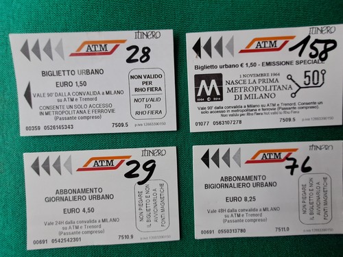 Atm milano lotto - atm, di