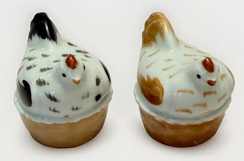 Limoges gallina sul nido