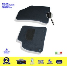 Tappetini anteriori Peugeot 3008 2009>2016 Tappeti auto moquette set auto kit 2