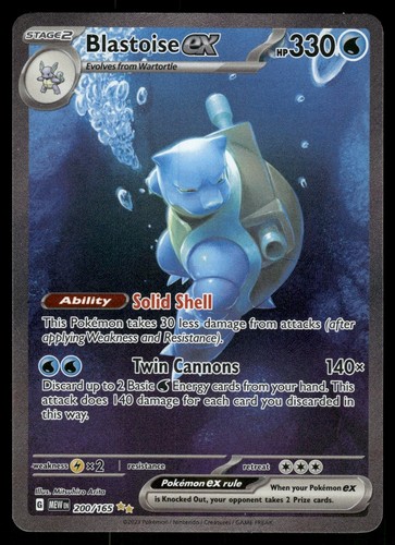 Carta pokemon blastoise - blastoise, sir