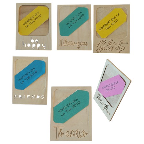 Calamita frigo in legno - frigo,