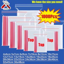 Borse Zip Lock trasparenti