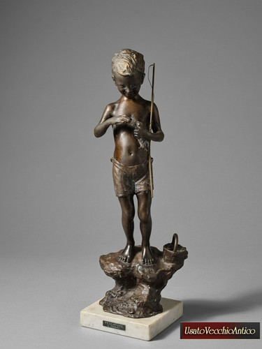 Scultura fusione in bronzo - scultura,