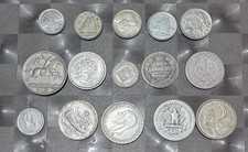 Lotto di 15 Monete Argento