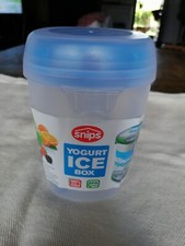 Snips Porta yogurt refrigerato con cucchiaino, lunch box, contenitore per cibi.