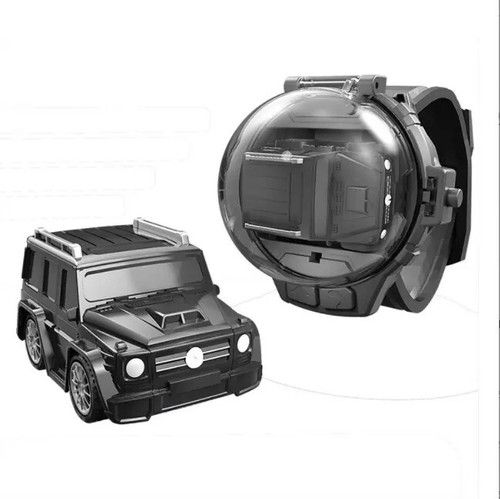 Wagon auto in - g, orologio