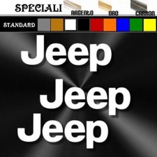 3 adesivi JEEP adesivo