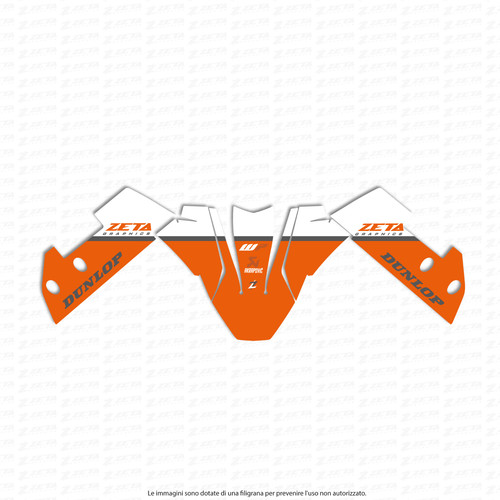 Set grafiche parafango basso