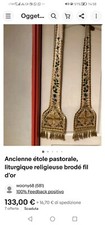 Cerco stola antica ricamata a mano della foto perché faceva parte della casula