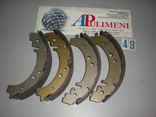 84073 84086 SERIE GANASCE FRENO RUOTE ANTERIORE FIAT 1100 D R 238 NIVA 250X51mm