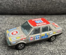 VINTAGE Burago Scala 1/43 Fiat Regata Modello Fuso Diecast - Indossato