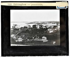 FINLANDIA Helsinki paesaggio foto diapositiva lanterna magica