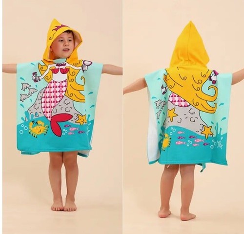 Asciugamano poncho con - poncho,