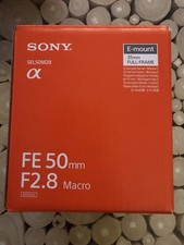 Sony FE 50mm f/2.8 Macro Lens
