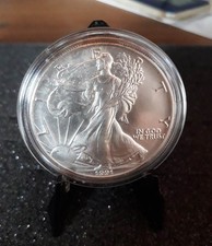 1991 STATI UNITI DOLLARO  AMERICAN SILVER EAGLE 1 oz Oncia argento 999