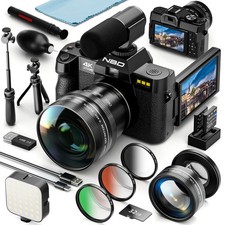 NUOVA NAVE 4K 48MP fotocamera autofocus WiFi 60FPS microfono vlogging