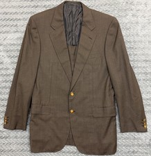 Vtg Brioni Men Blazer 40R 50