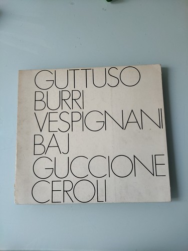 Guttuso burri vespignani - guttuso,, burri,