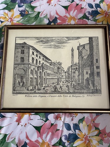 Incisione storica veduta - incisione, della