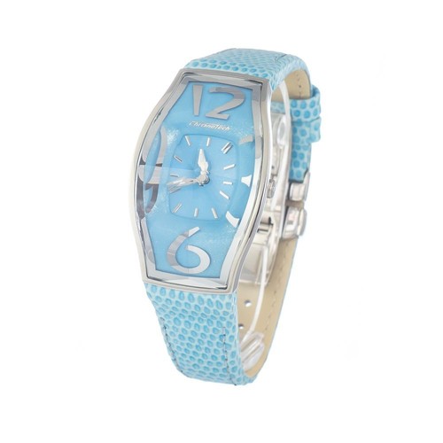 Chronotech blue leather - chronotech, watch