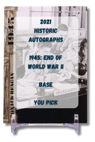 Autografi storici 2021 1945