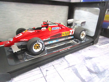 F1 FERRARI C126 126C GP Belgio 1982 #27 Villeneuve Agip NUOVO MCG 1:18