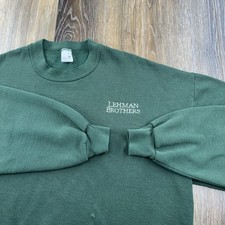 Felpa vintage Lehman Brothers