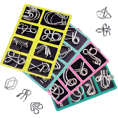 Pezzi puzzle anelli - 32,