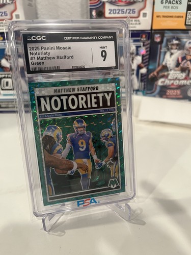 Panini 2025 mosaic notoriety - 2025,