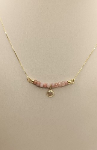 Collana argento dorato - in,