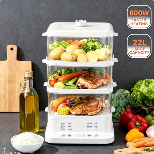 Nuova vaporiera elettrica 22l - vaporiera,